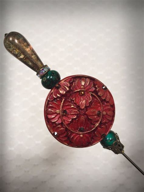 Victorian Edwardian Ladies Hatpin Subtle For The Holidays
