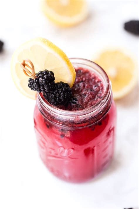 Sparkling Blackberry Lemonade Recipe Drinks Blackberry Lemonade