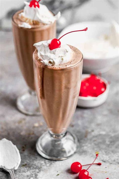 top 3 chocolate milkshake recipes
