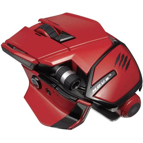 Mad Catz Mcb437150013041 Mous 9 Wireless Gaming Mouse Red