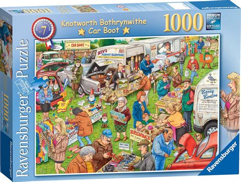 Ravensburger Best Of British The Car Boot Sale Jigsaw Puzzle 1000