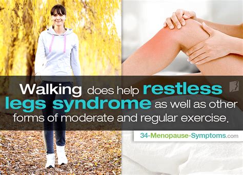 The Benefits Of Walking For Restless Leg Syndrome Menopause Now