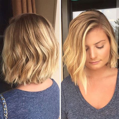 The length of rest of the hair is lesser than the front bangs. 40 Most Flattering Bob Hairstyles for Round Faces 2021 ...