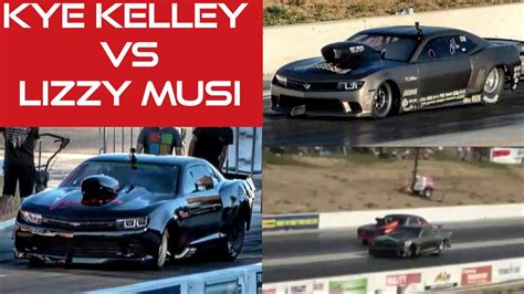 Kye Kelley Vs Lizzy Musi At Firebird Raceway Youtube