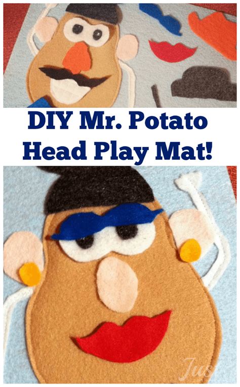 Skip to the end of the images gallery. DIY Mr. Potato Head Play Mat for Quiet Books and Travel ...