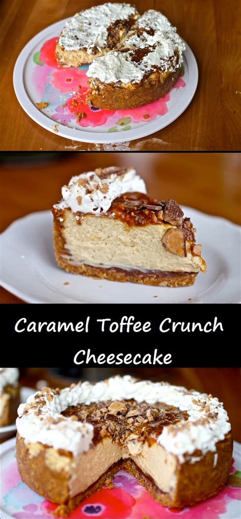 Easy Recipe Perfect Cheesecake Toffee Caramel Find Healthy Recipes