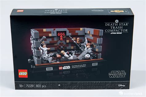 Lego Star Wars 75339 Death Star Trash Compactor Diorama Tbb Review