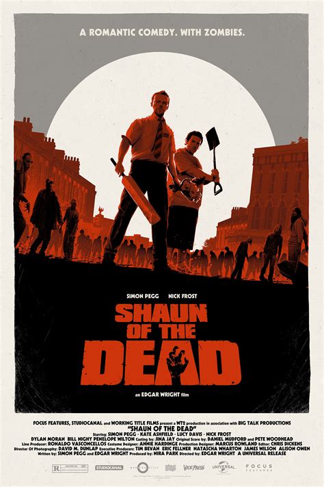 Shaun Of The Dead Limited Edition Screenprint By Matt Ferguson Vice Press