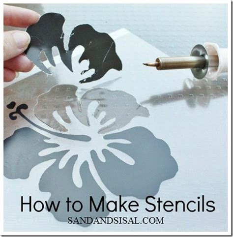 Stencils How To Make Stencils Fun Crafts Diy And Crafts Arts And