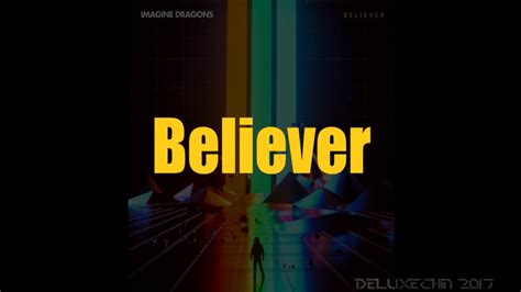Believer Imagine Dragons Lyrics Hq Youtube