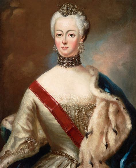 Catherine The Great By A Follower Of Giovanni Battista Lampi Auctioned