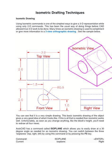 Solution Isometric Drafting Techniques Studypool