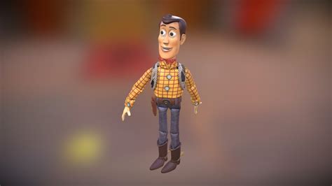 Woody From Toy Story 3d Model Cgtrader