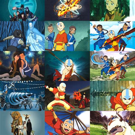 Avatar The Last Airbender 50 100 Pics Wall Collages Kit Manga Etsy