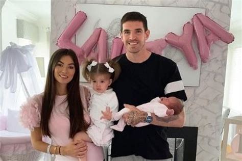 Ex Rangers Star Kyle Lafferty And Wife Vanessas ‘hearts Bursting As