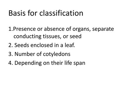 Solution Plant Classification Studypool