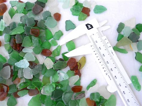 Genuine Sea Glass Bulk Beach Glass Craft Supplies Kit In 7 Etsy
