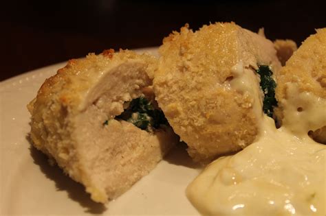chicken, spinach and basil roulades with dijon sauce. | Frugal Foodie