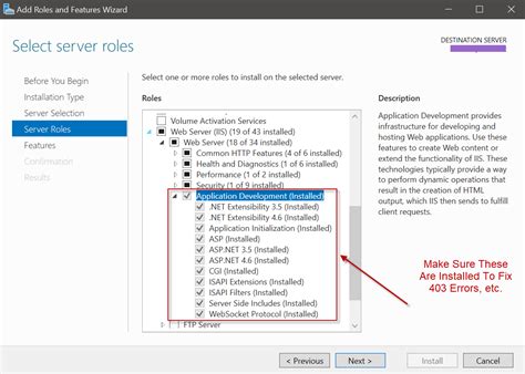 Solved No Asp Net Features Shown In Iis To Answer