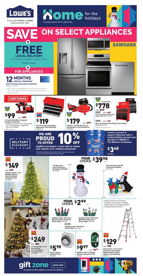 Lowe's Weekly November 5 - 18, 2020 Ad - Savings.com