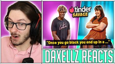 Daxellz Reacts To Sidemen Most Savage Tinder Lines Of All Time Youtube