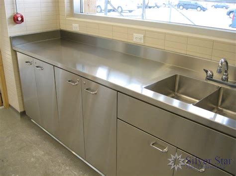 Stainless Steel Countertops The Hub Mid Scarborough Silver Star Metal Fabricating