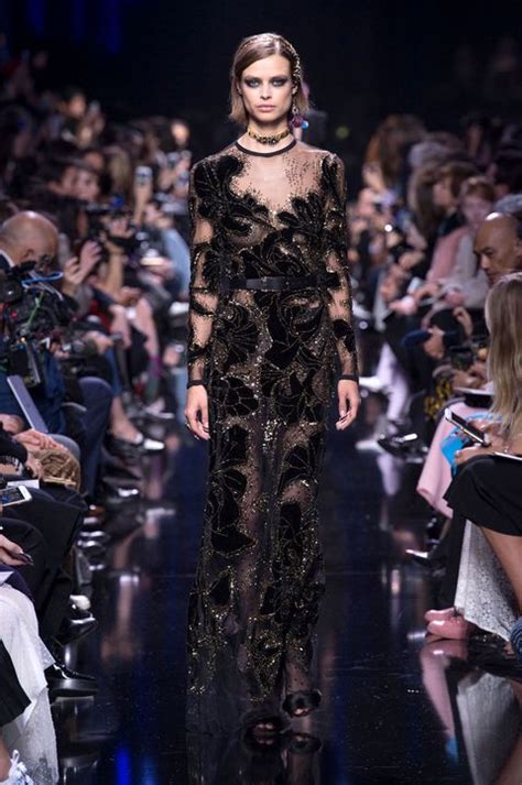 65 Looks From Elie Saab Fall 2017 Pfw Show Elie Saab Runway At Paris