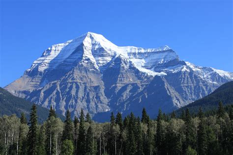 Mount Robson Provincial Park Map Northern British