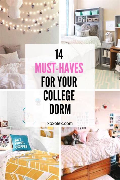 Unique College Dorm Essentials That Arent On The Usual Packing Lists College Dorm Essentials