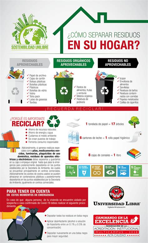 ¿cómo Separar Residuos En Su Hogar