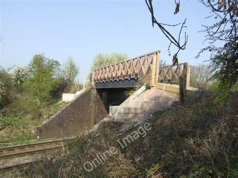 Photo 6x4 Railway Bridge With Timber Parapet Stratford Upon Avon