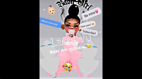 How To Make A Baby Imvu Avi Lanie Avis Youtube