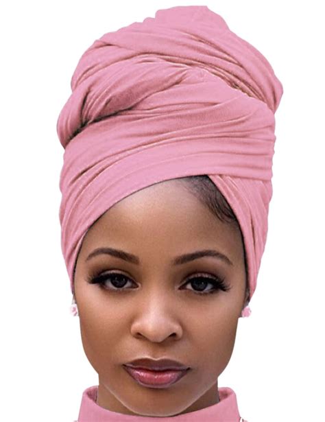 Harewom Turban Head Wraps For Black Women Stretch Turban