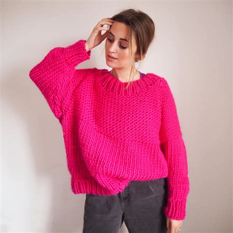 We show how we increase for raglan by doing a yo 2 sts before. Knit Kit - Not Your Basic Stitch Jumper - Lauren Aston Designs