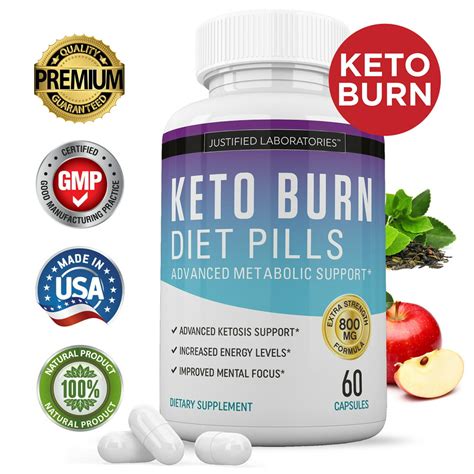 Keto Diet Pills Burn Shred Bhb Salts Advanced Ketogenic Supplement Exogenous Ketones Ketosis