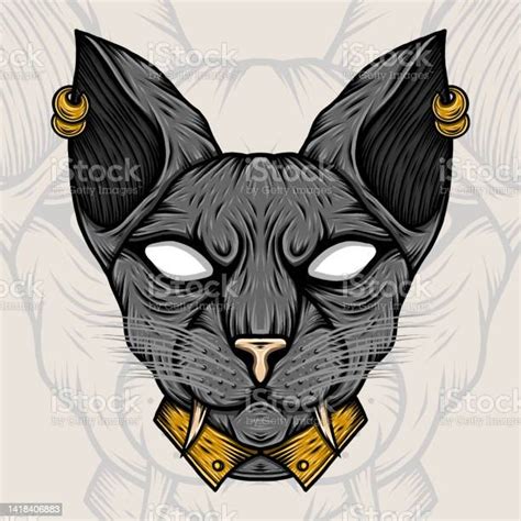 Cat Mafia Illustration Stock Illustration Download Image Now