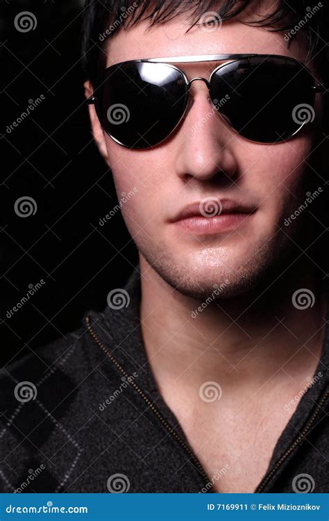 Man In Shades Stock Image Image 7169911