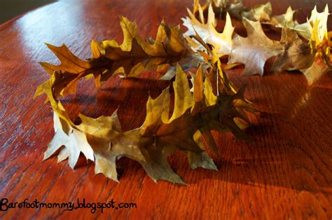 Life In The Slow Lane How To Make An Oak Leaf Crown