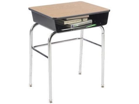 Premium Open Front School Desk Laminate Top U Brace Ofh 1200u