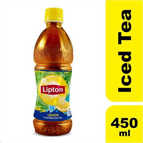 Lipton Lemon Iced Tea 450ml Shopee Philippines