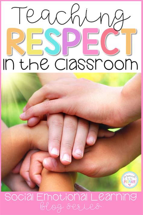 Teaching Respect In The Modern Classroom Proud To Be Primary
