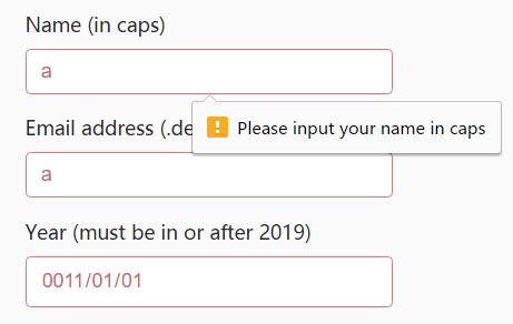 Validate at client to accept only numbers in a textbox using javascript. Custom HTML5 Form Validation Library - Ok.js | CSS Script