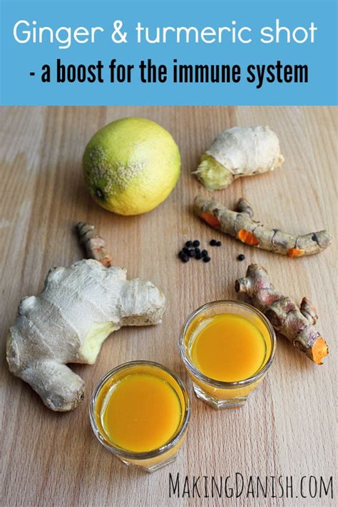 Ginger And Turmeric Shot A Boost For The Immune System