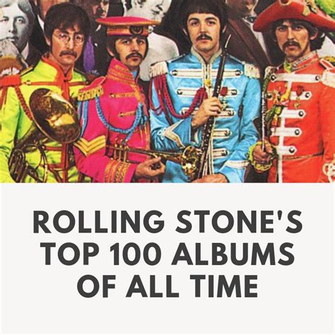 Rolling Stone S Top Albums Of All Timethe First From Rolling Stone S Top Albums Of