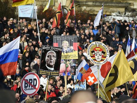 Thousands Take Part In Anti Islam Pegida Protests Across Europe The