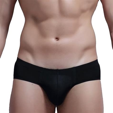 Men Polyamide Elastic Boxer Shorts Brief Mesh U Bulge Underpants Underwear M 2xl Men S Underwear