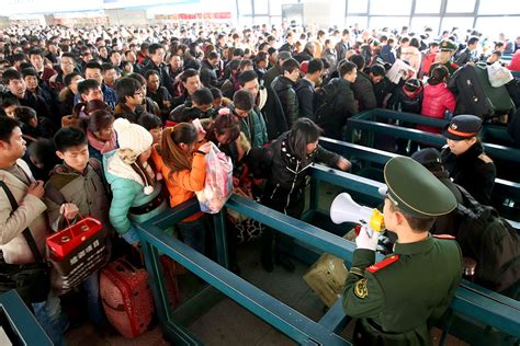 Chinese New Year 365 Billion Journeys To Get Home