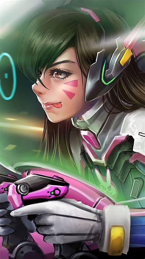 1080x1920 Dva Overwatch Best Artwork Iphone 76s6 Plus Pixel Xl One