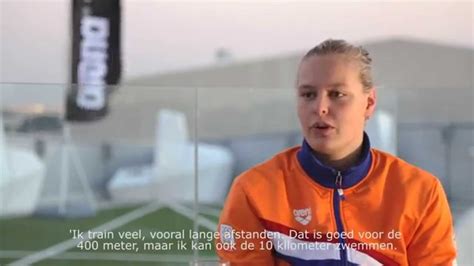Becoming a champion is hard, defending it is harder. Sharon van Rouwendaal Interview - Pool vs Open Water - YouTube