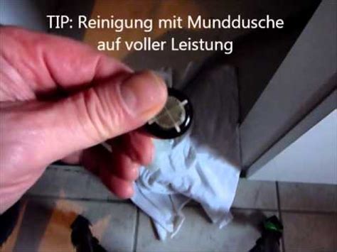 Im video zeigen wir euch aber alle möglichen zusammenhänge, wenn euer geschirrspüler kein wasser zieht. Waschmaschine Teil 7 Reparatur Sieb verstopft, Wasserhahn ...